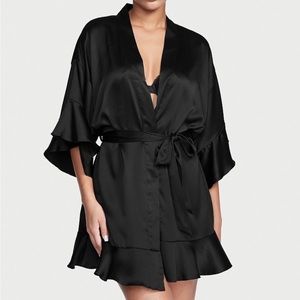 Victoria’s Secret “Satin Flounce Robe” *BRAND NEW W/ TAGS*